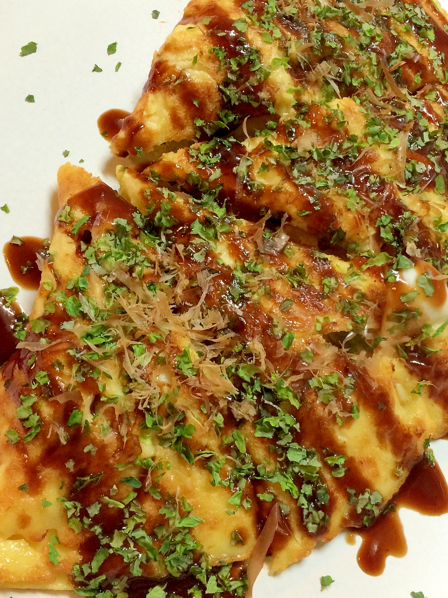 居酒屋メニュー☆たこ焼き風イカ焼き
