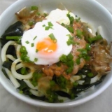 納豆うどん