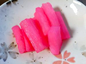 ピンクの大根漬け レシピ 作り方 By のん７８６ 楽天レシピ