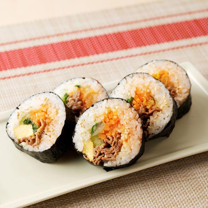 節分●恵方巻き●サーモンホタテアボカドで女子好き！