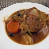 まるごとロールキャベツビーフチシュー風