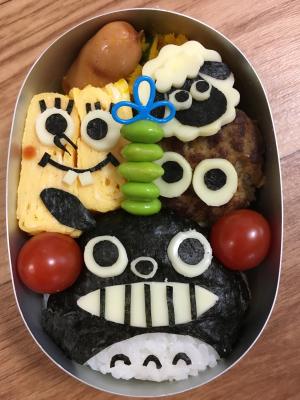 おにぎりトトロ キャラ弁 レシピ 作り方 By こっこ8 楽天レシピ