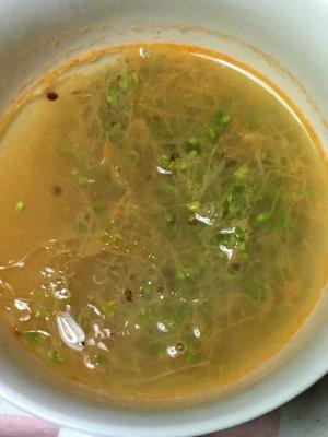 あんこうのゆで汁でブロッコリースプラウトのスープ レシピ 作り方 By Faiten888 楽天レシピ