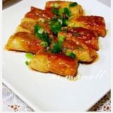 お助けメニュー！竹輪のミンチ詰め甘辛焼き