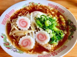 ナルトが可愛くて 味噌ラーメン レシピ 作り方 By きのこのみみ 楽天レシピ