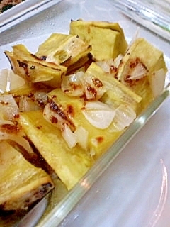 温めて焼くだけ☆さつまいものハニーカレー