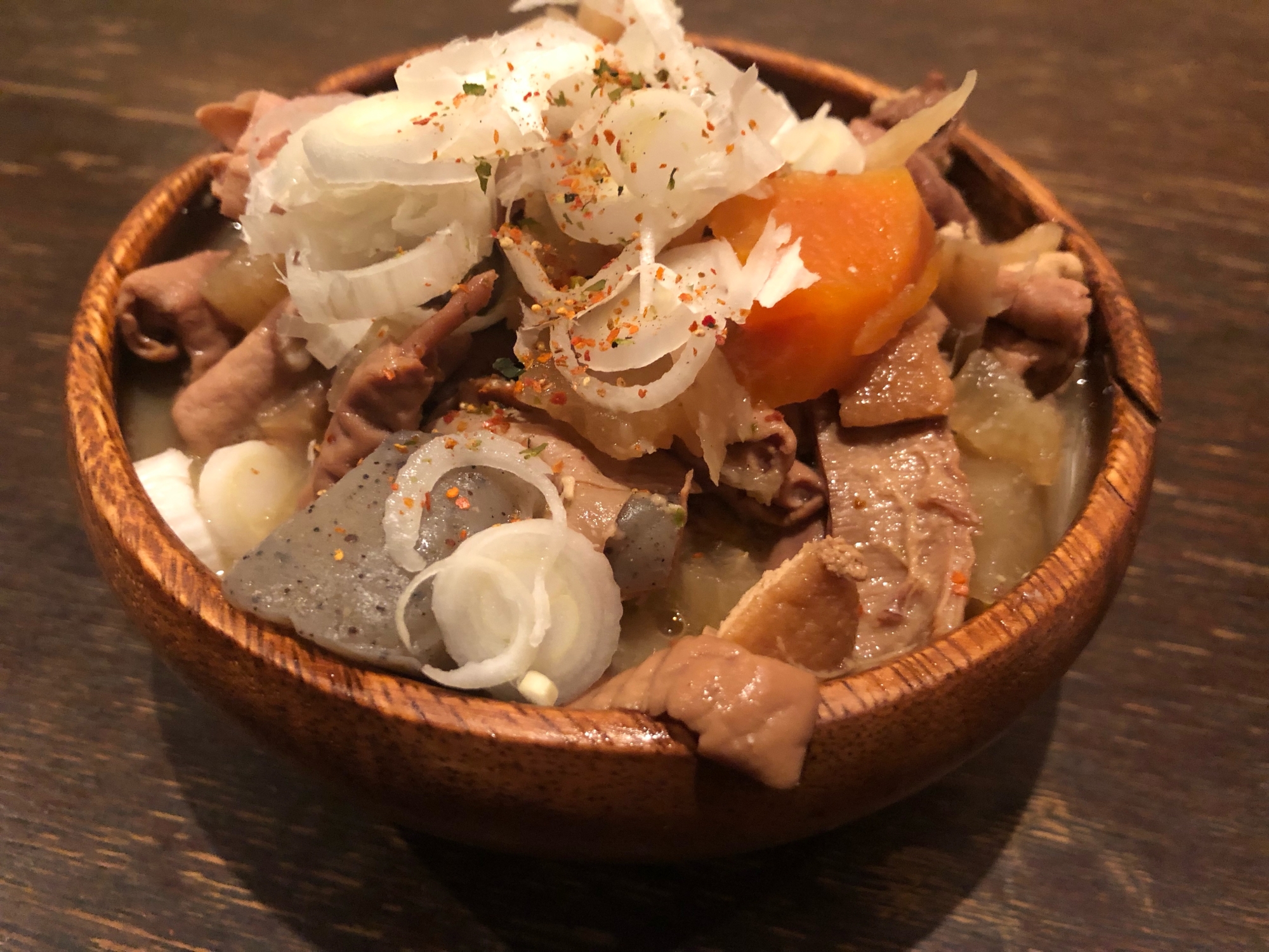 定番おかず★もつ煮込み