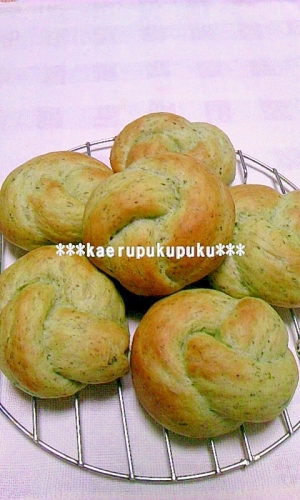 よもぎパン レシピ 作り方 By Kaerupukupuku 楽天レシピ