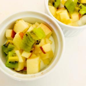 キウイとりんごと蜂蜜のヨーグルト レシピ 作り方 By さくらぐみ 楽天レシピ