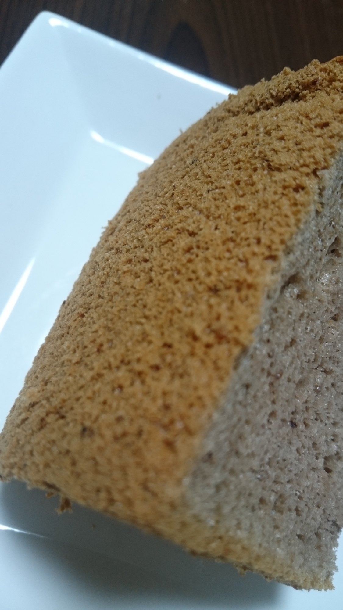 ふわっふわ(*^^*)ココアシフォンケーキ