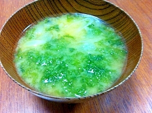 あおさのお味噌汁 レシピ 作り方 By Sprout Recipe 楽天レシピ