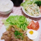 豚肉のめんつゆ炒め