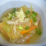 厚揚げの野菜あんかけ