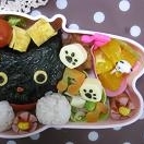 キャラ弁　　黒猫ちゃん♪の作り方