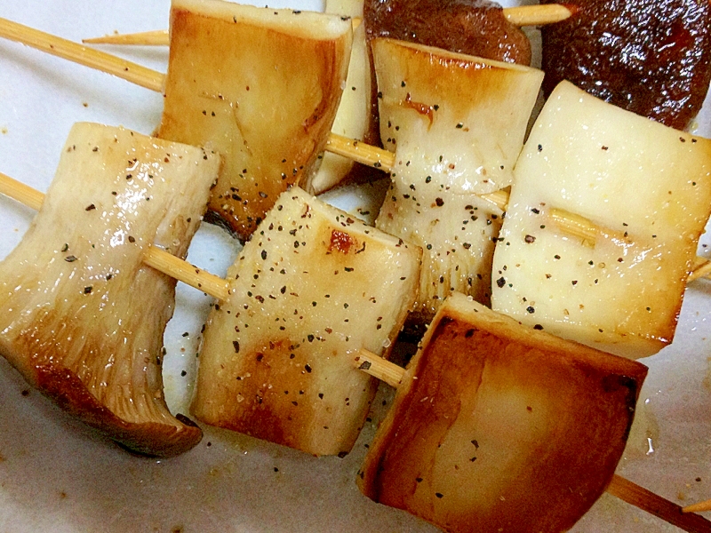 エリンギの串焼き