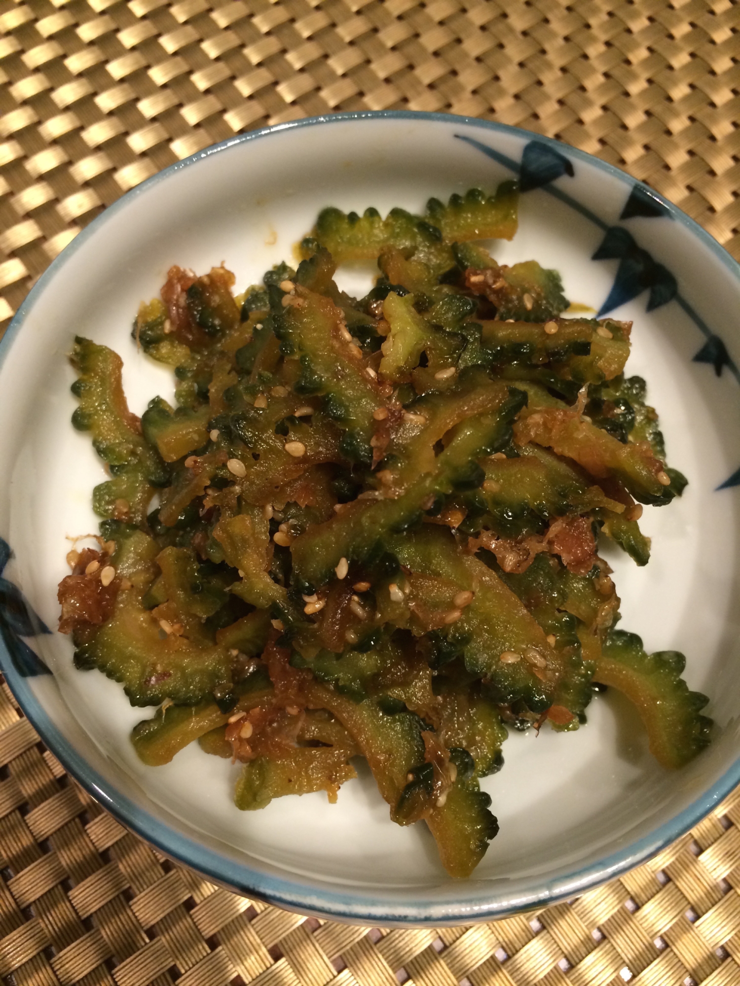 【ゴーヤのおかか炒め】ほどよい苦味♪