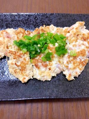 幼児食 親子で豆腐のツナ焼き レシピ 作り方 By Hamumisan 楽天レシピ