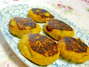 里芋と南瓜とそば粉のおから餅 レシピ 作り方 By 小太郎１２１２ 楽天レシピ