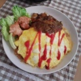 カレー★オムライス