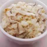 きのこと牛乳の炊き込みごはん★