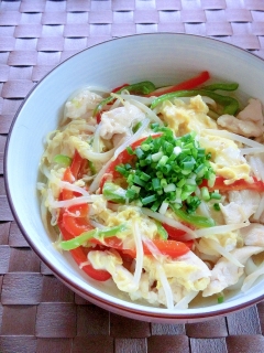 残ったお味噌汁であんかけうどん