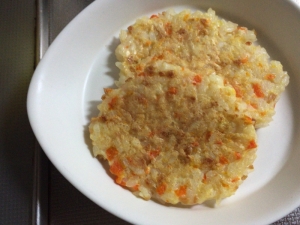 離乳食 ごはんと納豆のおやき レシピ 作り方 By Accra 楽天レシピ