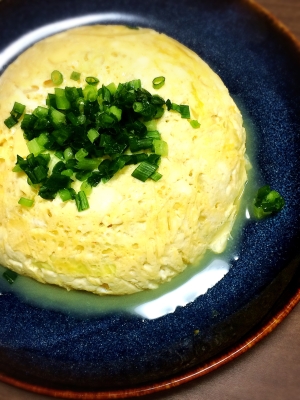 レンジで簡単 ヘルシー 豆腐と卵のふわふわ蒸し レシピ 作り方 By Chao 楽天レシピ