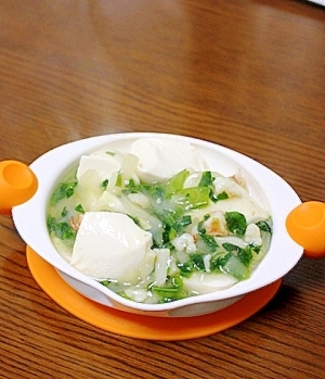 1才 ほたてと野菜のあんかけ豆腐 離乳食 レシピ 作り方 By ひしょ1125 楽天レシピ 1才 ほたてと野菜のあんかけ豆腐 離乳食 レシピ 作り方 By ひしょ1125 楽天レシピ
