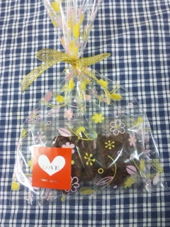 コンビニ・１００均材料で　義理チョコ　ロッシェ♪