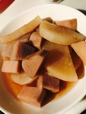 京芋と大根のザ 和食な煮物 レシピ 作り方 By かぉり 楽天レシピ