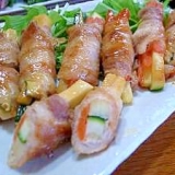 肉巻きズッキーニ