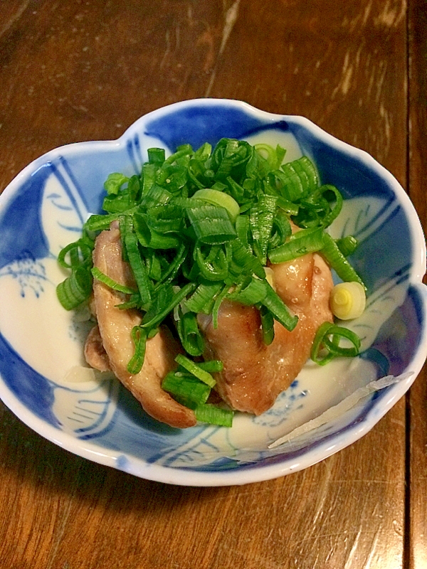 居酒屋メニュー☆鴨の塩焼きネギまみれ