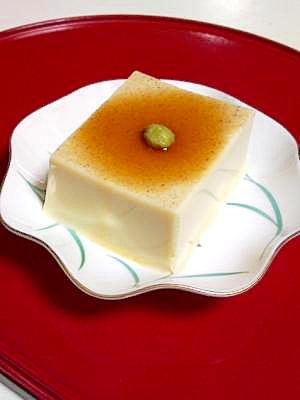 粉ゼラチンで作る簡単 ごま豆腐 レシピ 作り方 By Tsuguminokoneta 楽天レシピ