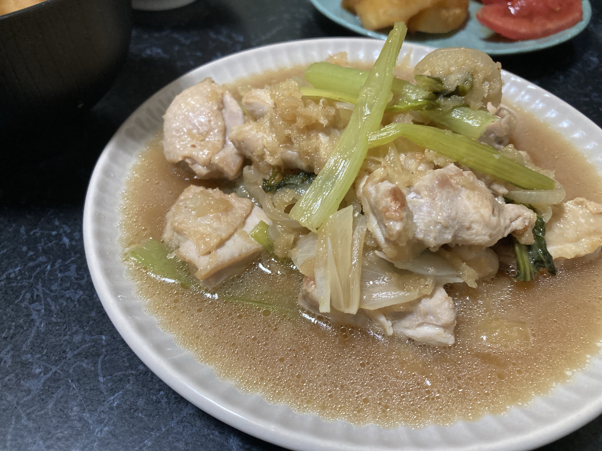 胃に優しく♪鶏肉のみぞれ煮