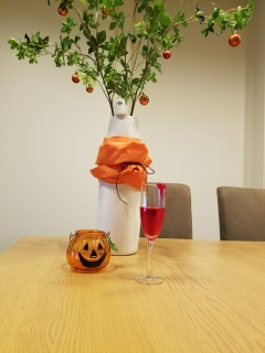 ハロウィン 血のドリンク…(紅茶です(*^.^))