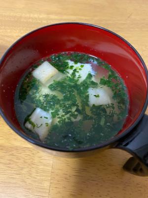 幼児食 麩と小松菜の味噌汁 レシピ 作り方 By Natukitchen 楽天レシピ