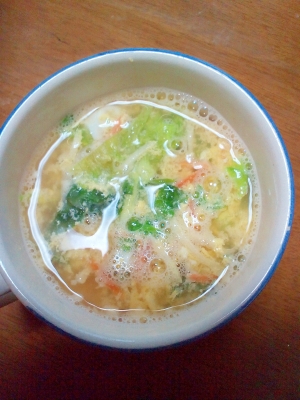 余ったサラダは美味しいスープに レシピ 作り方 By Greendakarachan 楽天レシピ