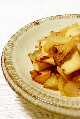 エリンギと玉ねぎのクミン炒め✿