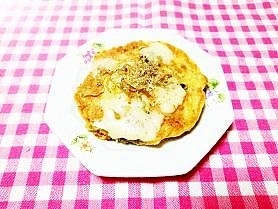 おつまみにも♪じゃこ＆チーズ風味の高菜おやき