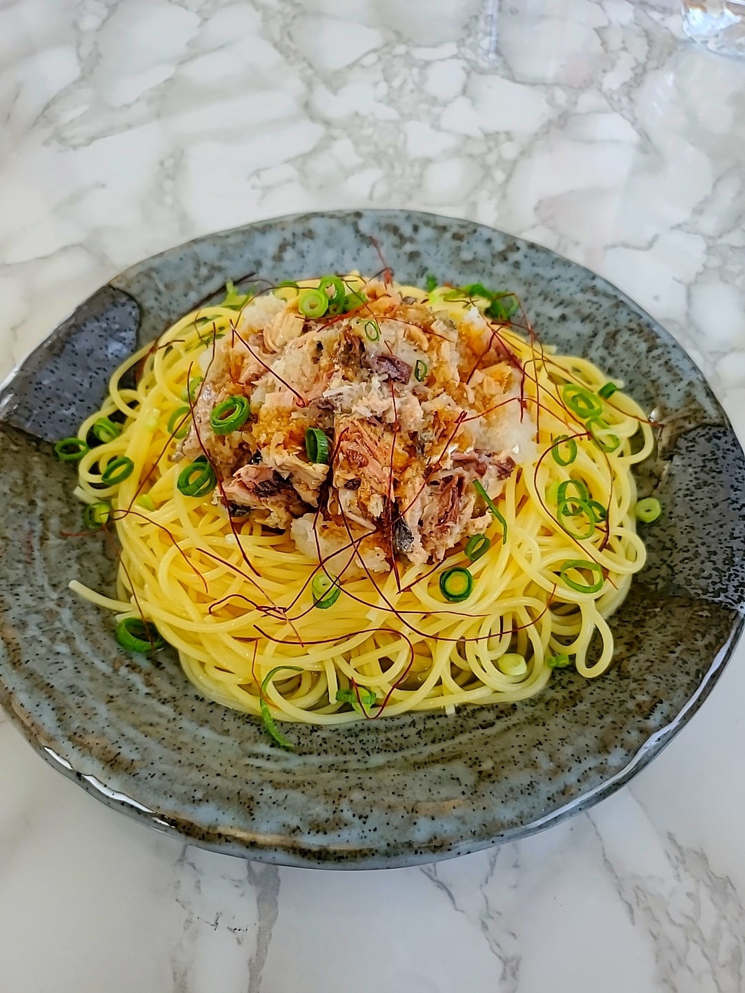 コンビニ風＊豚しゃぶパスタサラダ