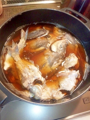 釣り魚 タナゴの煮付け レシピ 作り方 By ゆみぽぽぽぽーん 楽天レシピ