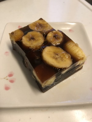 作業はたった5分 黒糖バナナ寒天 レシピ 作り方 By 頑張って節約中 楽天レシピ
