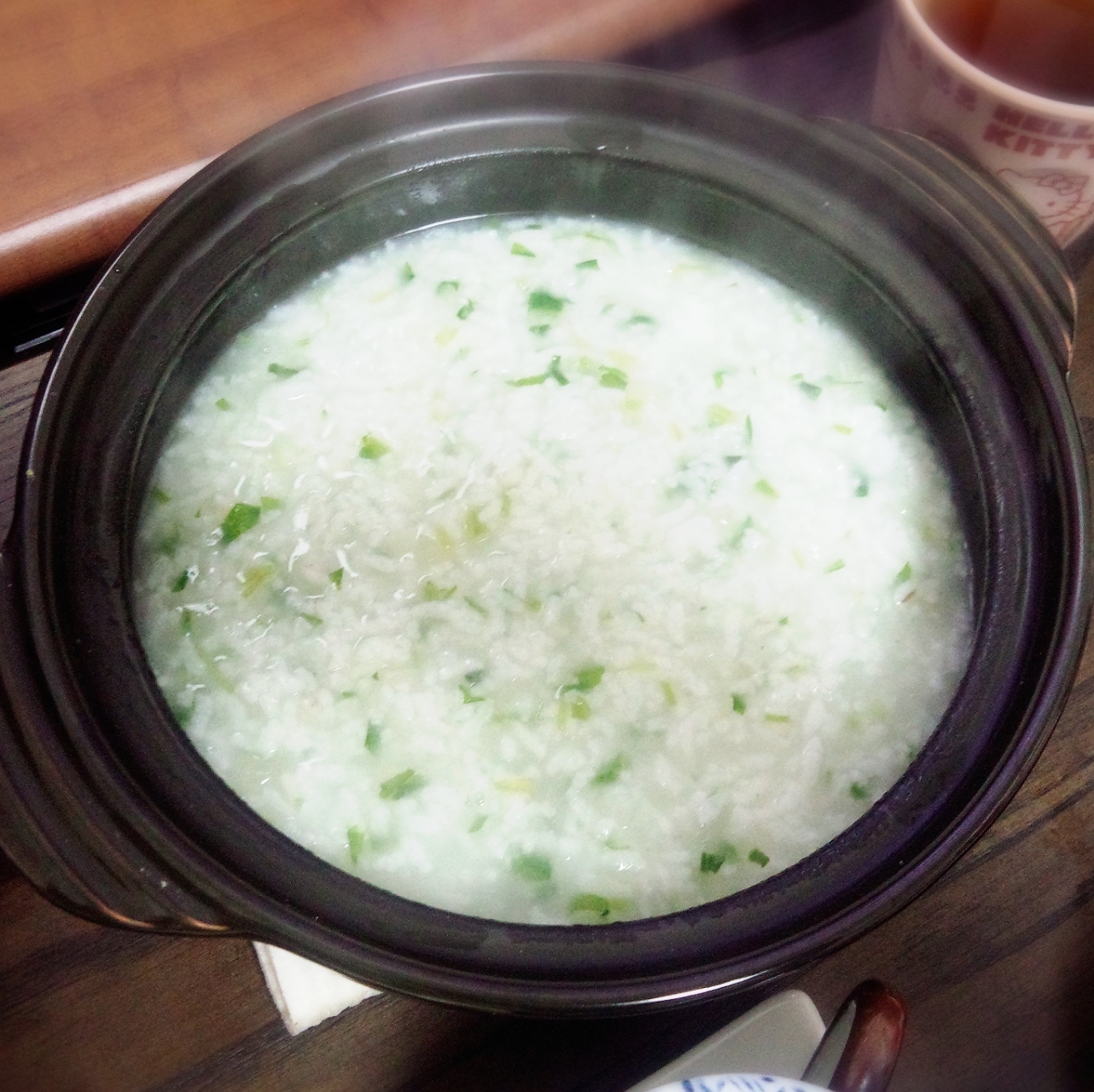 家族みんなで*七草粥