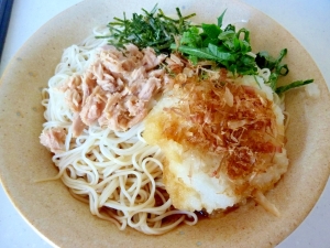 ツナと大根おろしのそうめん レシピ 作り方 By げんきノンタン 楽天レシピ