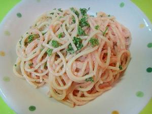 パセリとたらこのパスタ レシピ 作り方 By Mint74 楽天レシピ