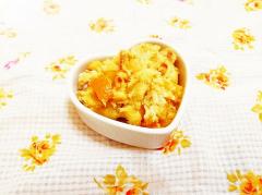 焼き芋で♪金柑風味のきんとん