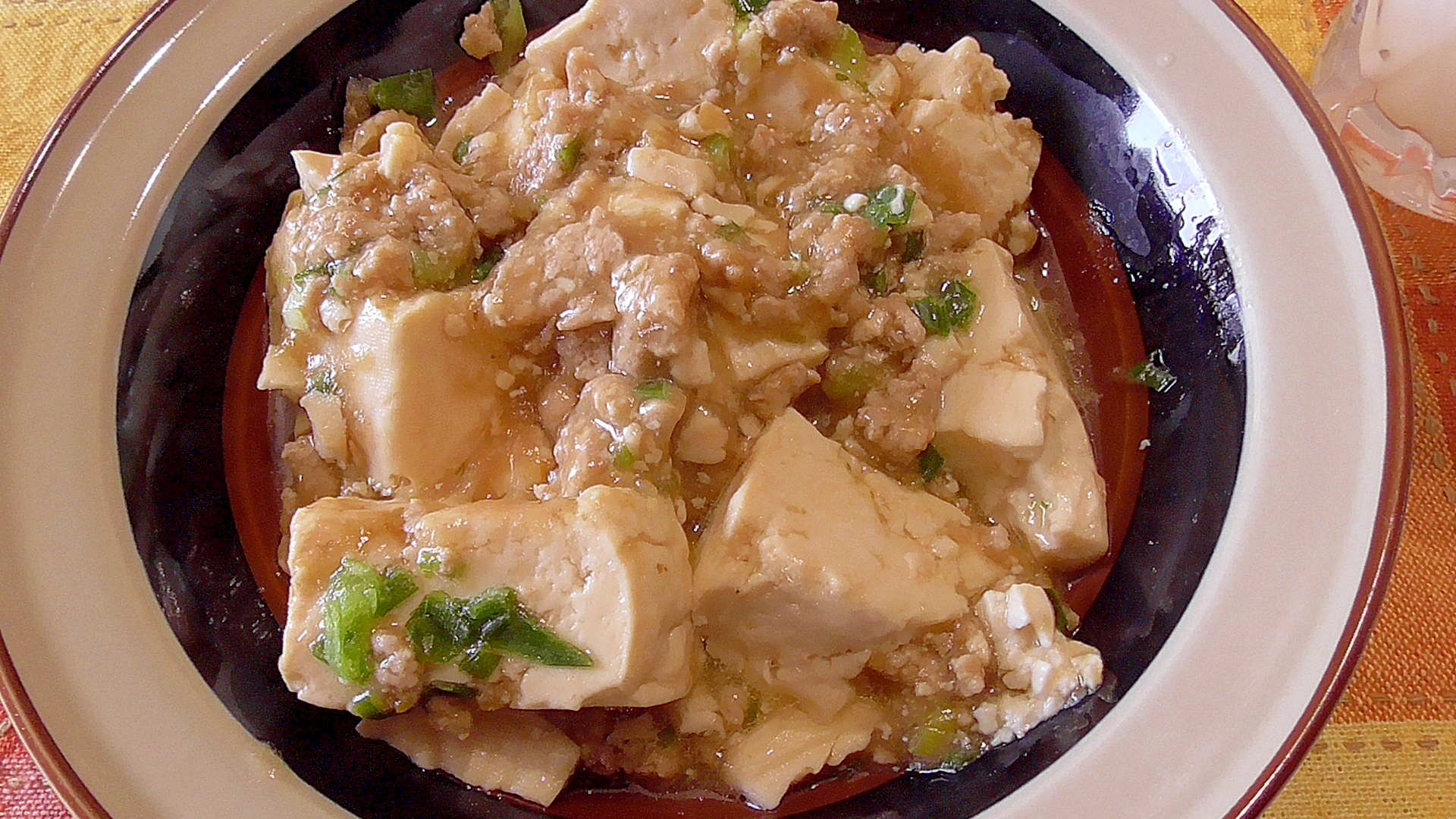 低糖質オオバコ麻婆豆腐♪柚子胡椒の辛さがクセになる