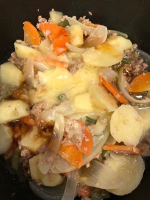 チーズが決め手 肉じゃが風 レシピ 作り方 By ふじっこにー 楽天レシピ