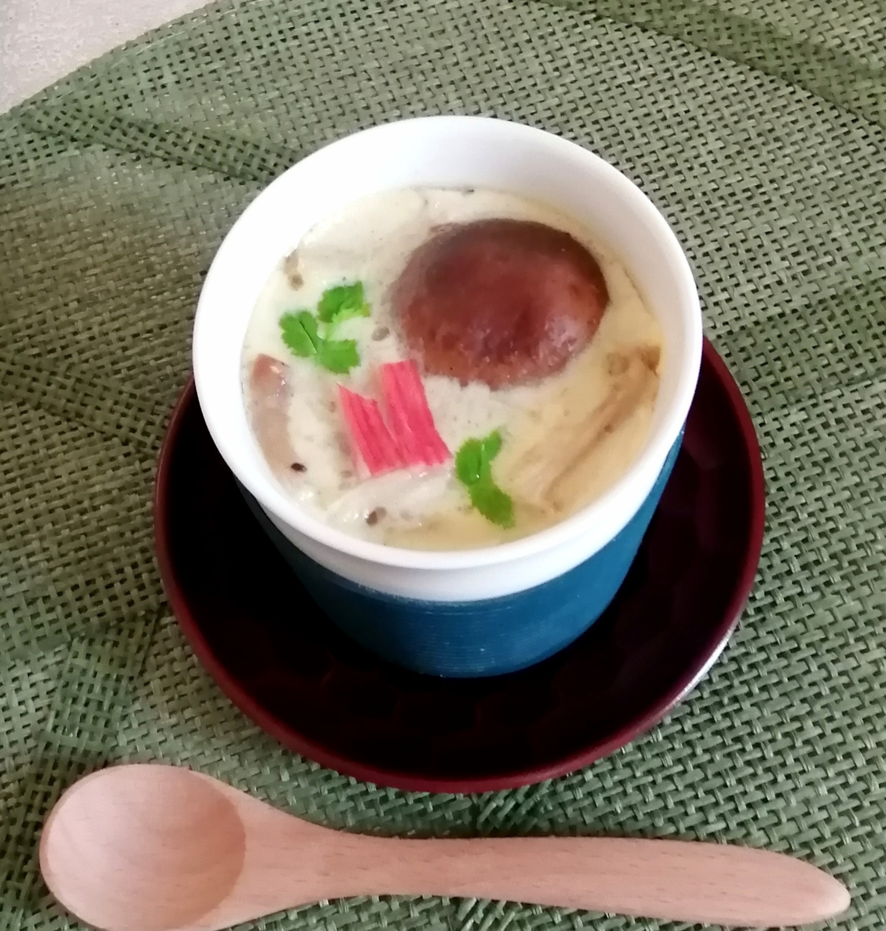 おでんの残り汁で♪たまご豆腐風の茶碗蒸し☆
