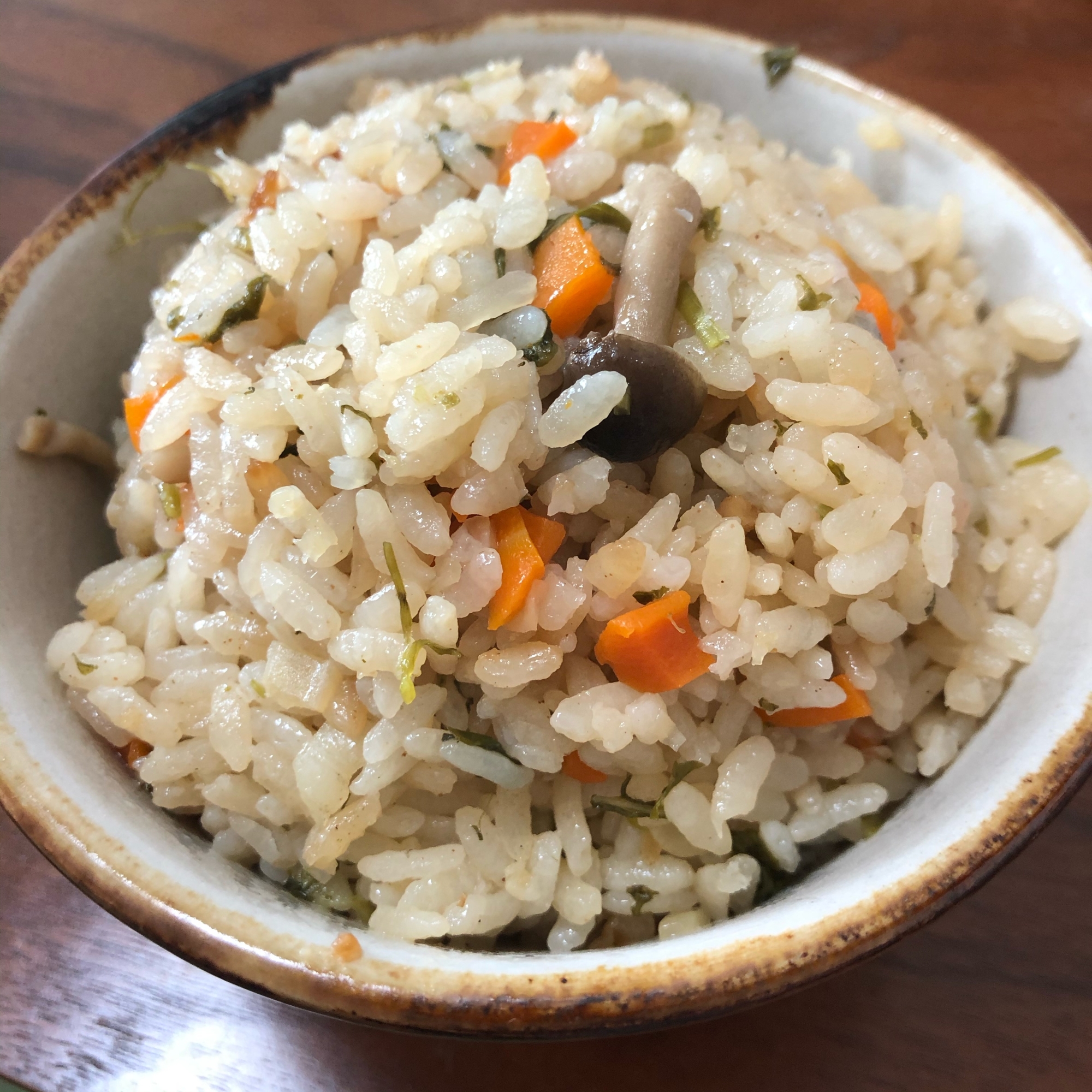 炊飯器で簡単♪　七草粥